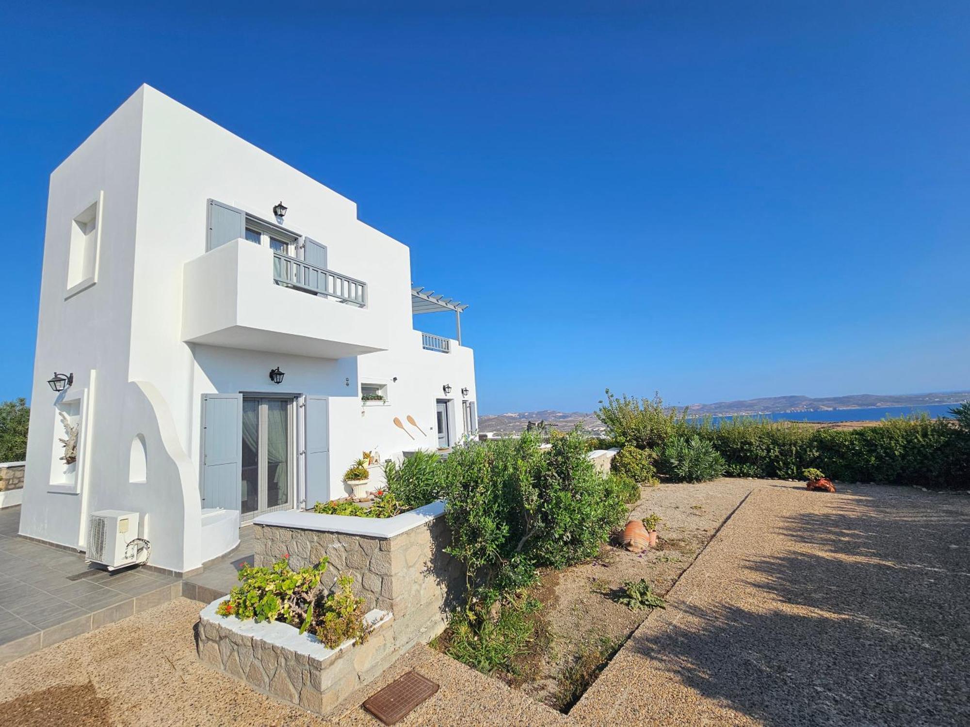 Milos Sun Villa Peran Triovasalos Luaran gambar