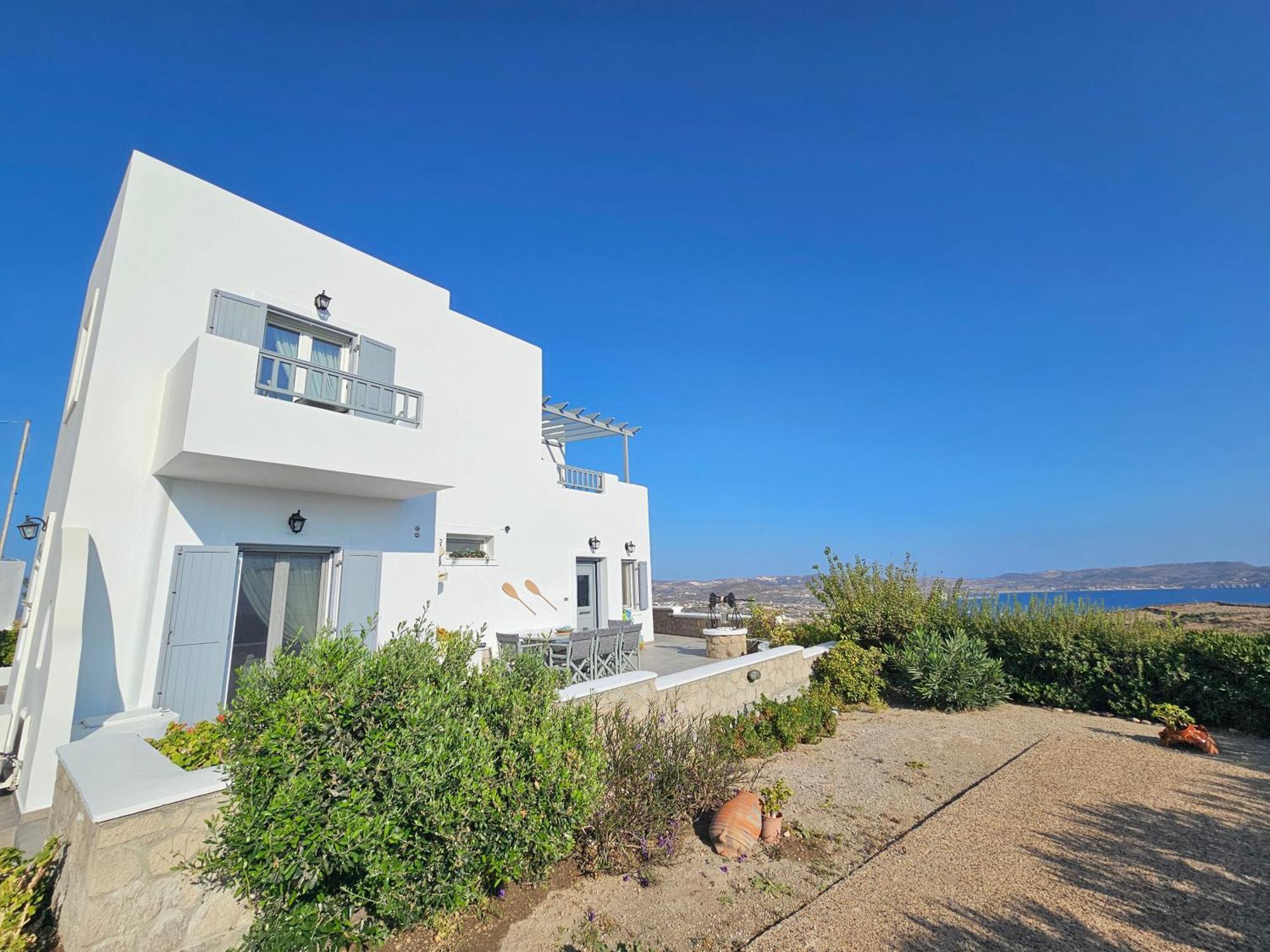 Milos Sun Villa Peran Triovasalos Luaran gambar