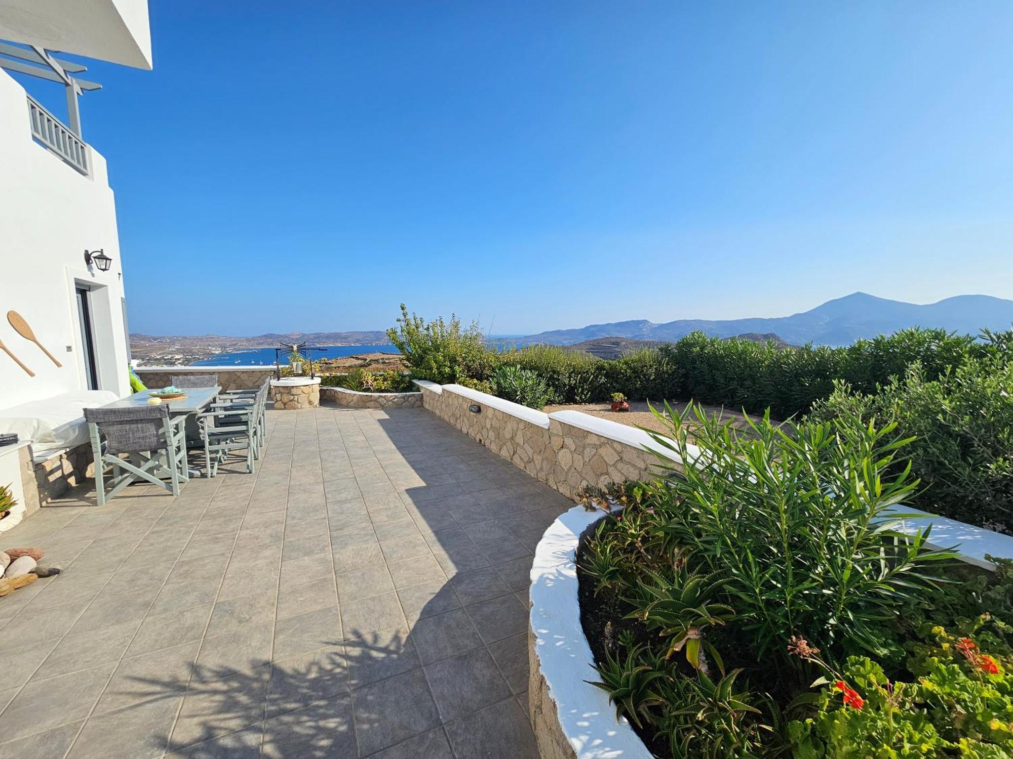 Milos Sun Villa Peran Triovasalos Luaran gambar